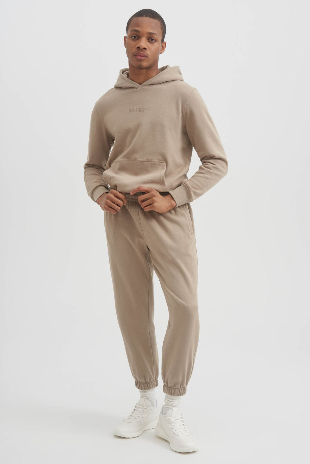 Sweatpants beige discount