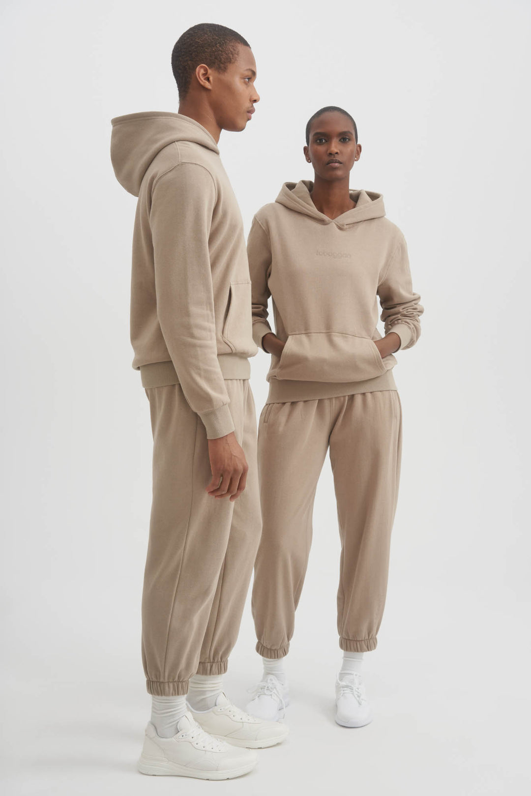 UNISEX LUXE SWEATPANTS BEIGE TOBOGGAN